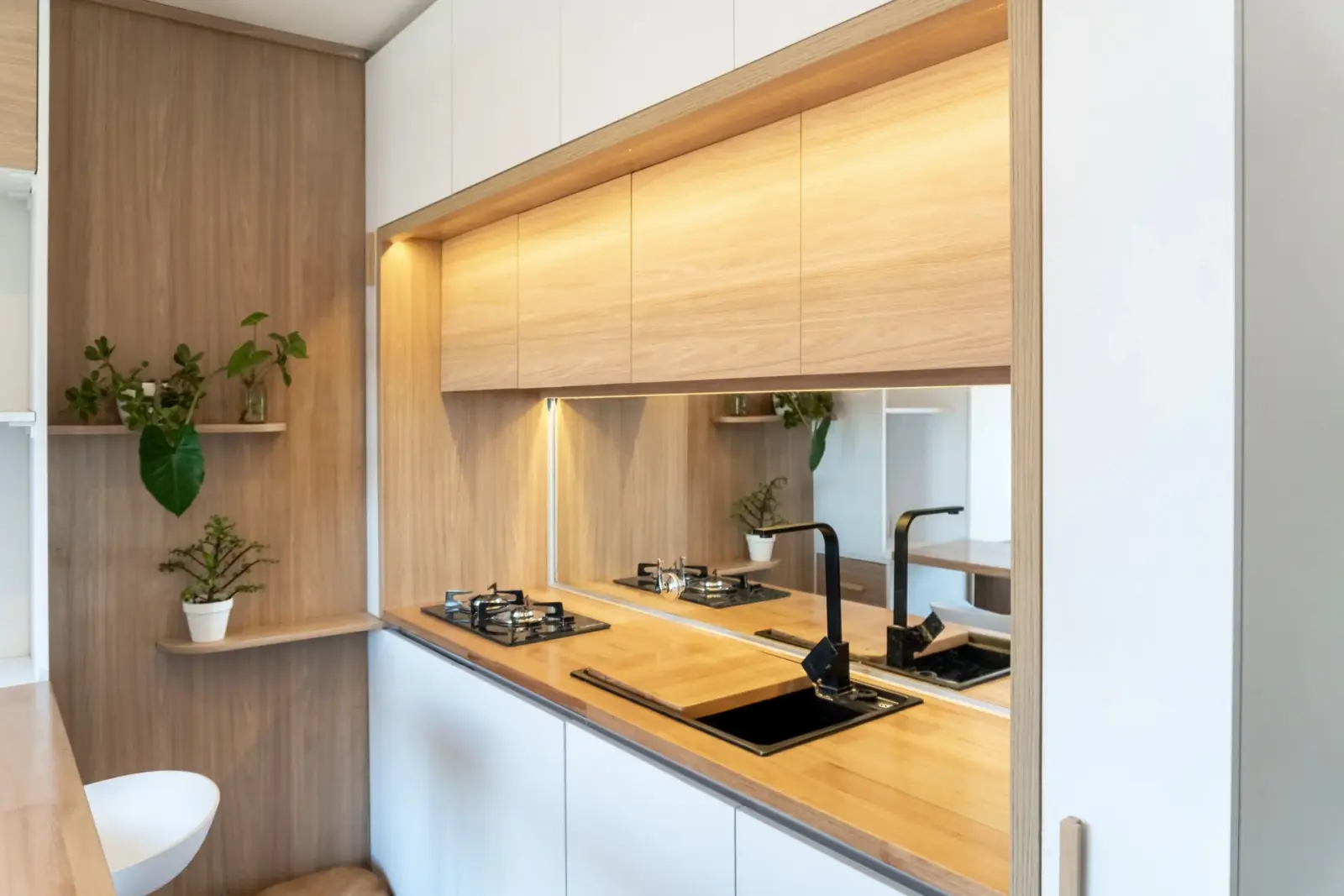 Surface Construcciones — Flipping de monoambiente, ambiente reformado del monoambiente