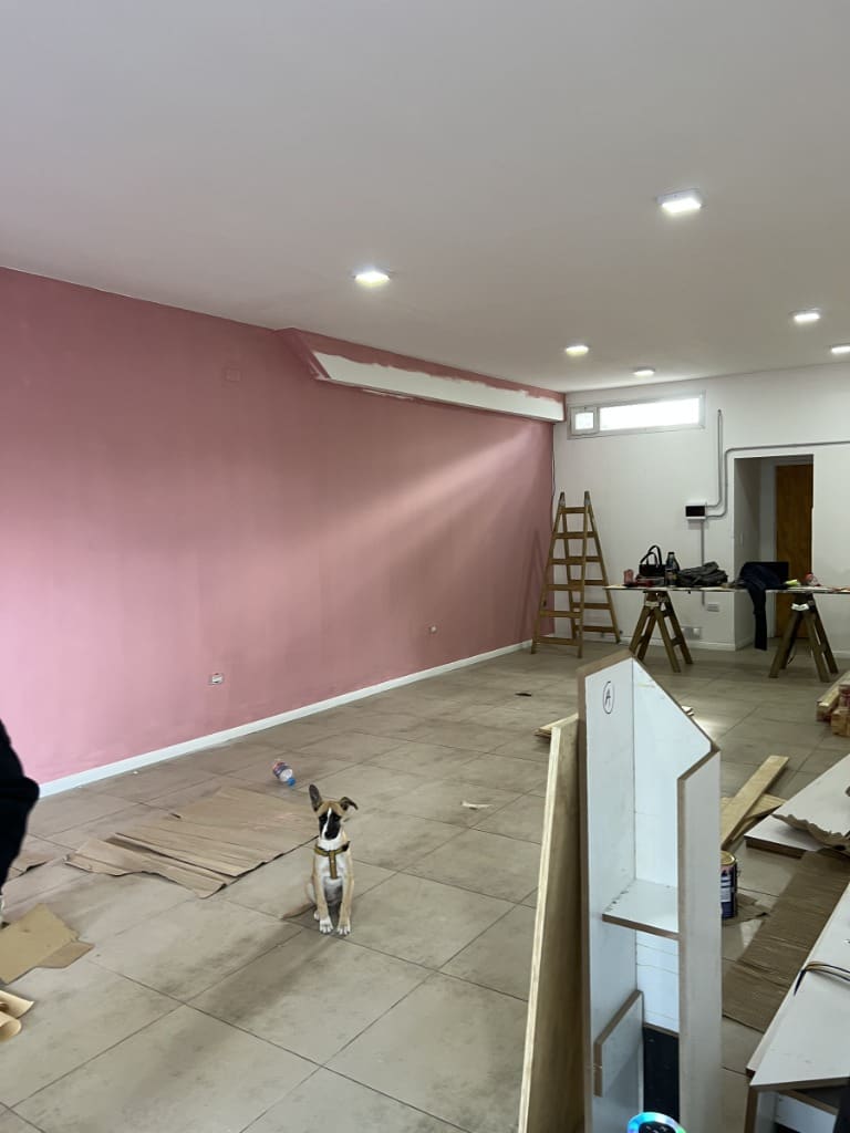 Surface Construcciones — Heladería Artesanal (diseño y ejecución), obra en ejecución