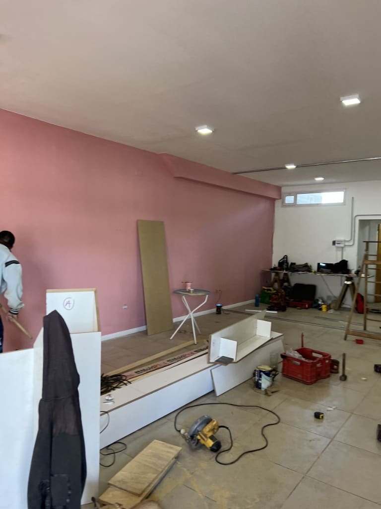 Surface Construcciones — Heladería Artesanal (diseño y ejecución), obra en ejecución