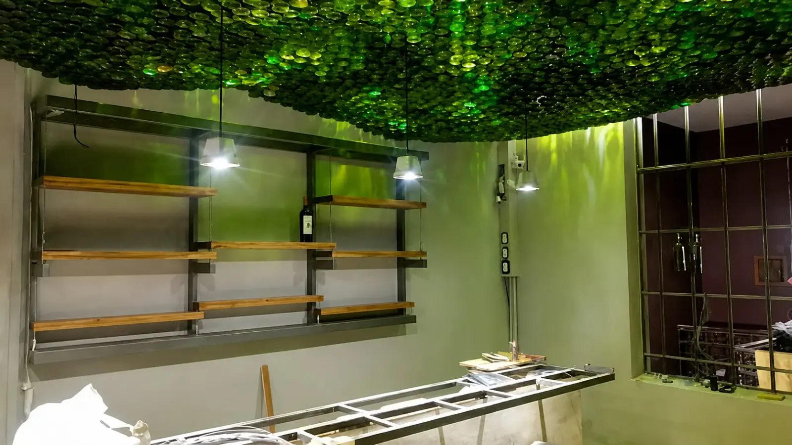 Surface Construcciones — Varón (San Martín de los Andes), interior en madera